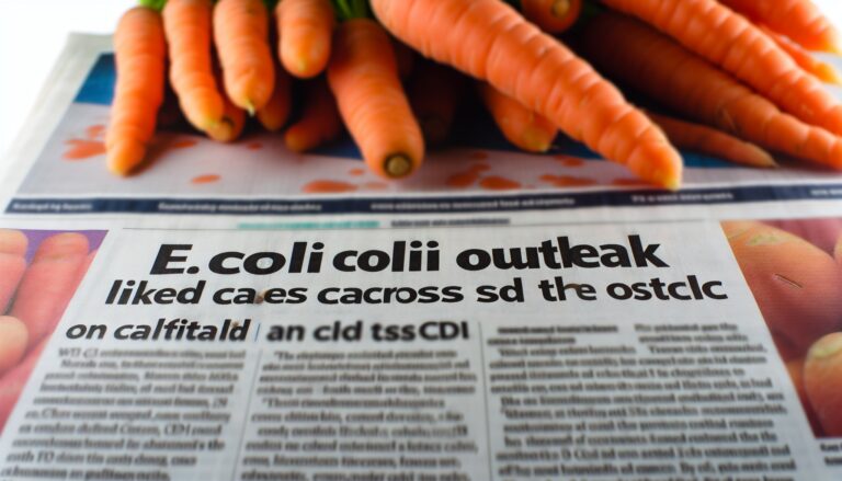 Спалах E. coli: смерть та 39 випадків в країні через моркву